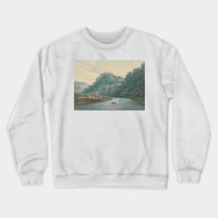 Goodrich Castle on the Wye by Thomas Hearne Crewneck Sweatshirt